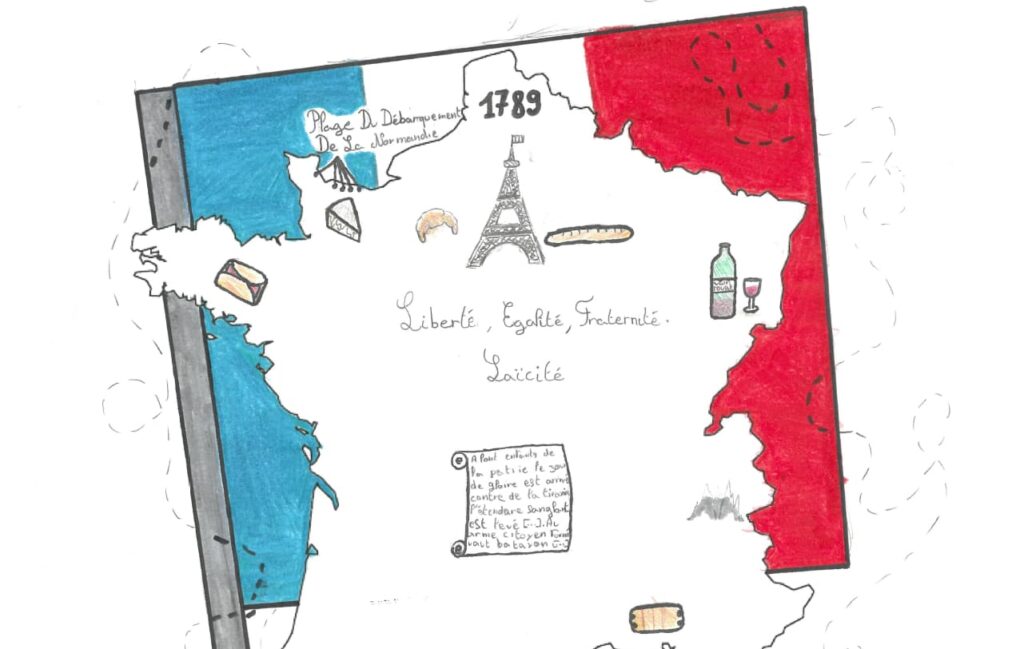 Un Souffle Citoyen : Quand la 3ème Prépa Métier Dessine la France
