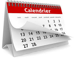 Calendrier 2026-2027